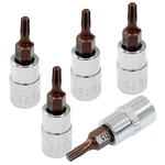 Phituoda 5 Pcs T15 Torx Bit Socket 1/4" Drive S2 Alloy Steel Cr-v. Fixed Price $14.25.