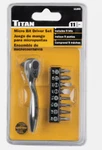 Titan 11205 3-1/2-inch Offset Micro Ratcheting Bit Driver And Set. Fixed Price $19.99.