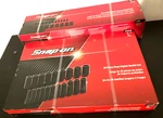 New Snap-on 1/2" Drive 6-pt Sae 3/8" - 1 9/16" Shallow & Deep Impact Socket Set. Fixed Price $1299.99.