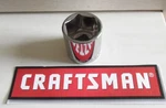 Craftsman 3/8" Dr - 6 Pt Sae Or Metric Socket New. Fixed Price $7.12.
