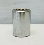 Vintage Craftsman 3/4" 12 Point 1/2" Drive Socket Chrome Usa Ee 47508 Tool Sae. Fixed Price $6.00.
