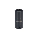 Cmmt15985, Craftsman 1/2' Drive 1-1/16 6 Point Deep Impact Socket. Fixed Price $11.00.