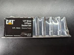 Caterpillar Snapon Tools Usa Cat 1/4 Drive Metric Socket Set 6 Point Deep. Fixed Price $103.00.