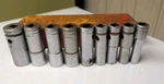Blackhawk Duro Chrome Socket Set 9 Pc Deep Well 1/2" To 1-1/8 Drive 12 Point Usa. Fixed Price $89.99.