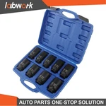 Labwork 9pcs Deep Impact Socket Set 1/2" Drive Metric Axle Hub Nut 29-38. Fixed Price $32.15.