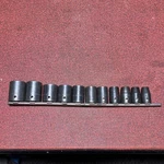 Snap On 3/8 Drive Shallow Impact Socket 11 Pc Set 6pt 3/8"- 1" Im120-im320 - A. Fixed Price $175.00.