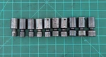 Mac Tools Sxupm106tr 3/8 Drive Shallow Impact Universal Socket Set 10mm-19mm. Fixed Price $180.00.