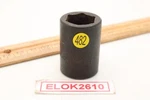 Snap-on Iml220 11/16" 1/2" Drive 6 Point Sae Black Oxide Impact Socket Usa. Fixed Price $14.49.