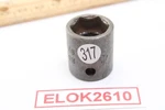 Rockwell P-2218 Sae Black Oxide 9/16" 3/8" Drive 6 Point Shallow Socket Usa. Fixed Price $19.99.