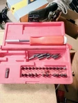 Mac Tools Pm6a Magnetic Screwdriver And Bit Set With Extra Bits, No Extension. Fixed Price $50.00.