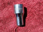 Snap-on Usa 1/2" Dr. 3/8" 12 Pt Shallow Socket Sv121 #2. Fixed Price $5.99.