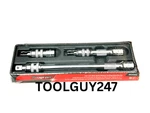 Snap On Tools Usa 3pc 1/2" Drive Quick-release Locking Extension Set 303sxkl New. Fixed Price $219.95.