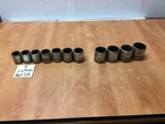 Vintage S-k 3/4" Drive 11 Pc Socket Lot Sae 1-1/16" To 1-13/16" Usa Knurled 12pt. Fixed Price $99.99.