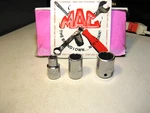 Mac (7/16", 11/16", 7/8") Sockets 12pt 1/2"dr Usa. Fixed Price $15.41.