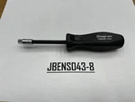 Snap-on Tools Usa New Black 1/4" Drive Hard Handle Flexible Socket Driver Tm62b. Fixed Price $69.95.