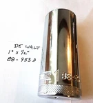 Dewalt 1" X 1/2" Dr Deepwell Polished Chrome Socket 88-953d 6pt Free Shipping. Fixed Price $11.96.