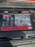 Mint Sears Craftsman Usa Nos Huge 150pc Mechanics Tool Socket Ratchet Set. Fixed Price $499.00.
