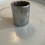 Craftsman 24mm 12 Point 1/2" Drive Socket Made In Usa V. Fixed Price $12.00.