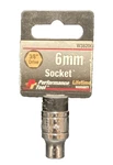 Performance Tool Wilmar W38206 6 Point Socket 3 /8 Drive 6mm. Fixed Price $9.99.