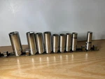 Vintage 1970s Vulcan Williams Bmd Deep Metric Socket Set 3/8 Drive Usa 9pc. Fixed Price $139.99.