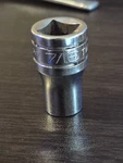 Snap On Tools Tw-14 Usa 1/2in. Drive 6 Point 7/16 Socket. Fixed Price $5.00.