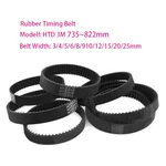 Htd-3m Timing Belts Pitch 3mm Close Loop Rubber Drive Belt Width 3mm-25mm. Fixed Price $7.86.