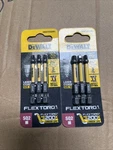 Dewalt Sq2 2-1/4 Flextoro 3pieces - Dwaf2sq3ir3a Fx 2 Pack. Fixed Price $17.99.