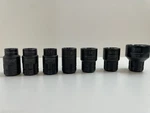 Crescent Spline Drive Pass Through Sockets 3/8 Universal Max Axess. Fixed Price $2.99.