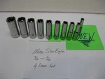 Matco Silver Eagle Tools 1/4 Drive Deep Sockets Sold Each New! Sae. Fixed Price $11.04.