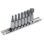 Dakcos Hex Bit Socket Set, 1/4" Drive 7 Pcs 4mm - 12mm S2 Alloy Steel + Cr-v. Fixed Price $21.99.