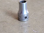 Vtg Snap On Sw140 1/2 Inch Drive 7/16 12 Point Socket Made In Usa. Fixed Price $10.95.