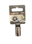 Performance Tool Wilmar 1/4" Dr 11mm 6pt Socket W36211. Fixed Price $4.99.