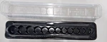 Snap On 12 Pc Metric Shallow Socket Set 212fsmy Magnetic Tray Only. Fixed Price $40.00.