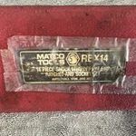 Matco Tools 14pc Shock/strut Front End Ratchet & Socket Set. Fixed Price $90.00.