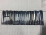 Wright Tool 10 Pc 12 Point Deep Metric Socket Set 1/2" Drive - New. Fixed Price $130.00.