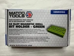 Matco Tools 42 Slot Magnetic Drill Bit Holder Dbmhhsg - Green. Fixed Price $97.80.