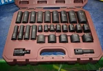 Matco Tools Scp286v 28 Pc Shallow/deep 6 Point Impact Socket Set 1/2" Sae/metric. Fixed Price $349.99.