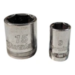Duralast Socket Lot 50-108 15mm & 50-009 9mm Star Base Ratchet Tool. Fixed Price $12.10.
