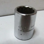 Proto 4714t Usa Made 7/16" Socket 1/4" Drive, 12 Point A424u. Fixed Price $2.29.