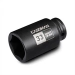 Casoman 1/2" Drive X 33 Mm Deep 6 Pt Impact Socket, Cr-mo, 1/2-inch Poin. Fixed Price $13.99.