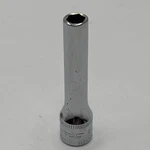 Snap-on Stmm5.5 Socket 1/4" Drive 5.5mm Metric Deep 6 Point Chrome Usa Made. Fixed Price $17.87.
