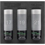 Vim Tools - Ach Twls100 1/2" Drive 3 Piece Thin Wall Impact Lug Nut Socket Set. Fixed Price $60.37.