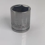 Blue Point By Snap-on 3/8" Drive 6 Shallow Sae Chrome Socket Blps3834 3/4". Fixed Price $8.00.