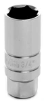 Wilmar W38163 Performance Tool 3/8 In. Drive Ratchet 3/4 Spark Plug Socket. Fixed Price $4.97.
