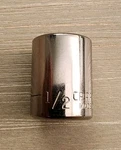 Craftsman Usa 1/2" Socket 12 Point 1/4" Drive Inverted G1. Fixed Price $9.50.