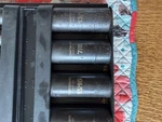 Craftsman 12pc 1/2" Drive Sae Deep Impact Socket Set 3/8-1 1/16. Fixed Price $100.00.