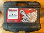 Vintage Craftsman 1/4" 3/8" Drive 104pc Sae Metric Socket Set. Fixed Price $74.99.