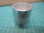 1 Proto Professional 3/4" X 12 Point Socket Chrome 38mm 5538m. Used Lightly. Fixed Price $32.99.
