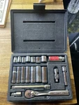Vintage 20 Pc. Craftsman 9-33227 3/8" Drive Sae Socket Wrench Set V Series Usa. Fixed Price $39.95.