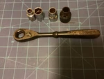 Craftsman 7-7/8" Long Max Axess Ratchet 3/8" Drive Pass Through 31415 L-ab. Fixed Price $65.00.